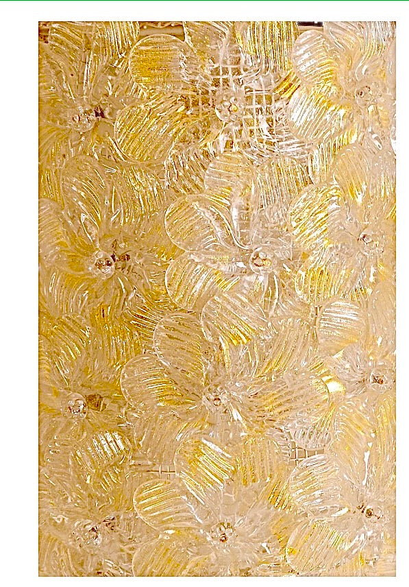 Pair Murano Millefiori Sconces