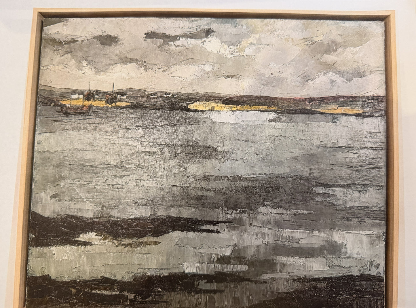Vintage Ocean Shoreline 20th cent