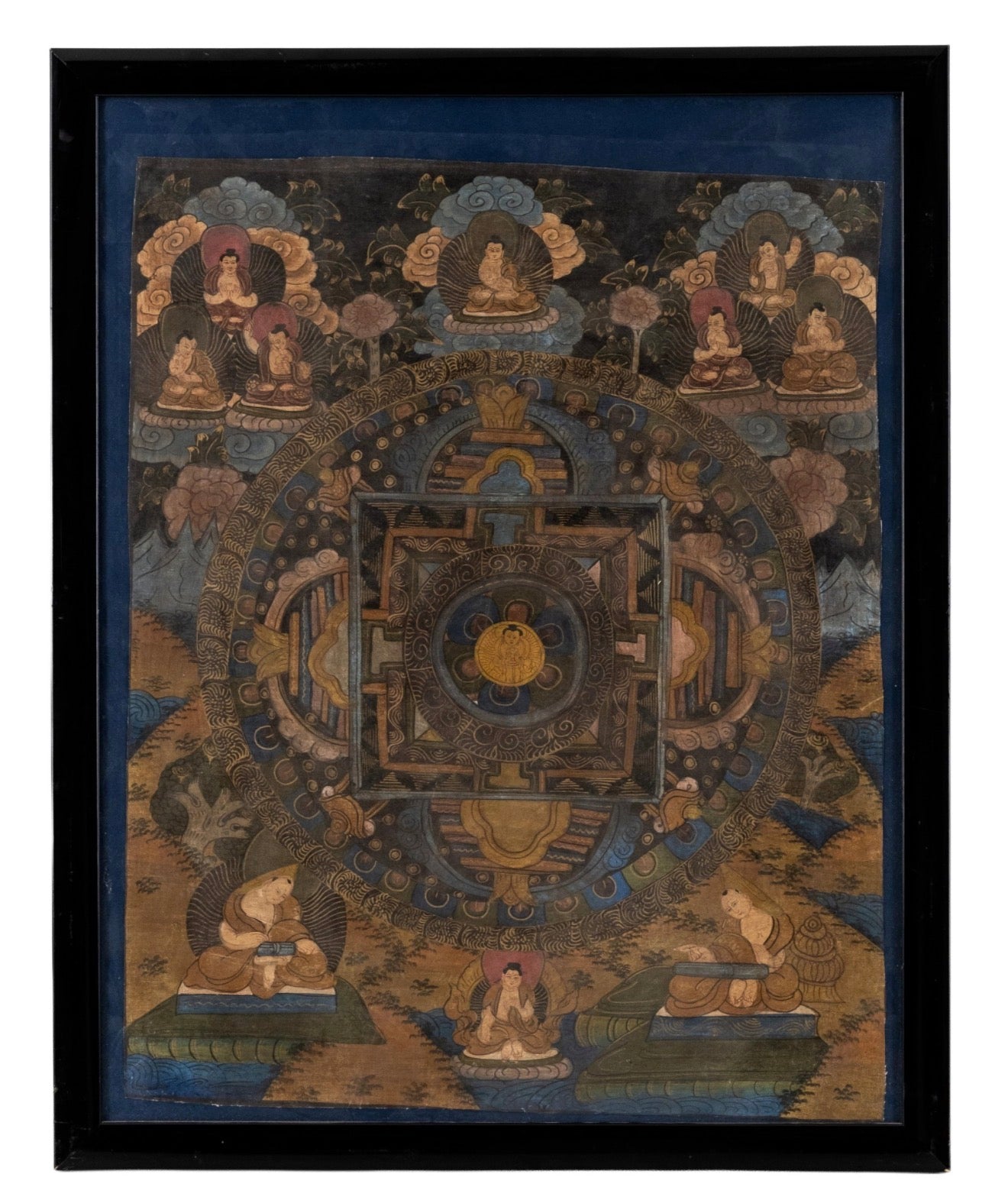 Tibetan Thangka Mandala Painting