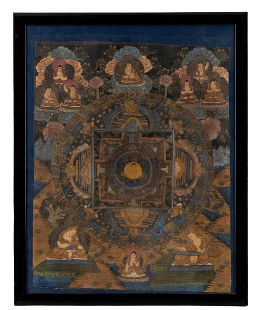 Tibetan Thangka Mandala Painting