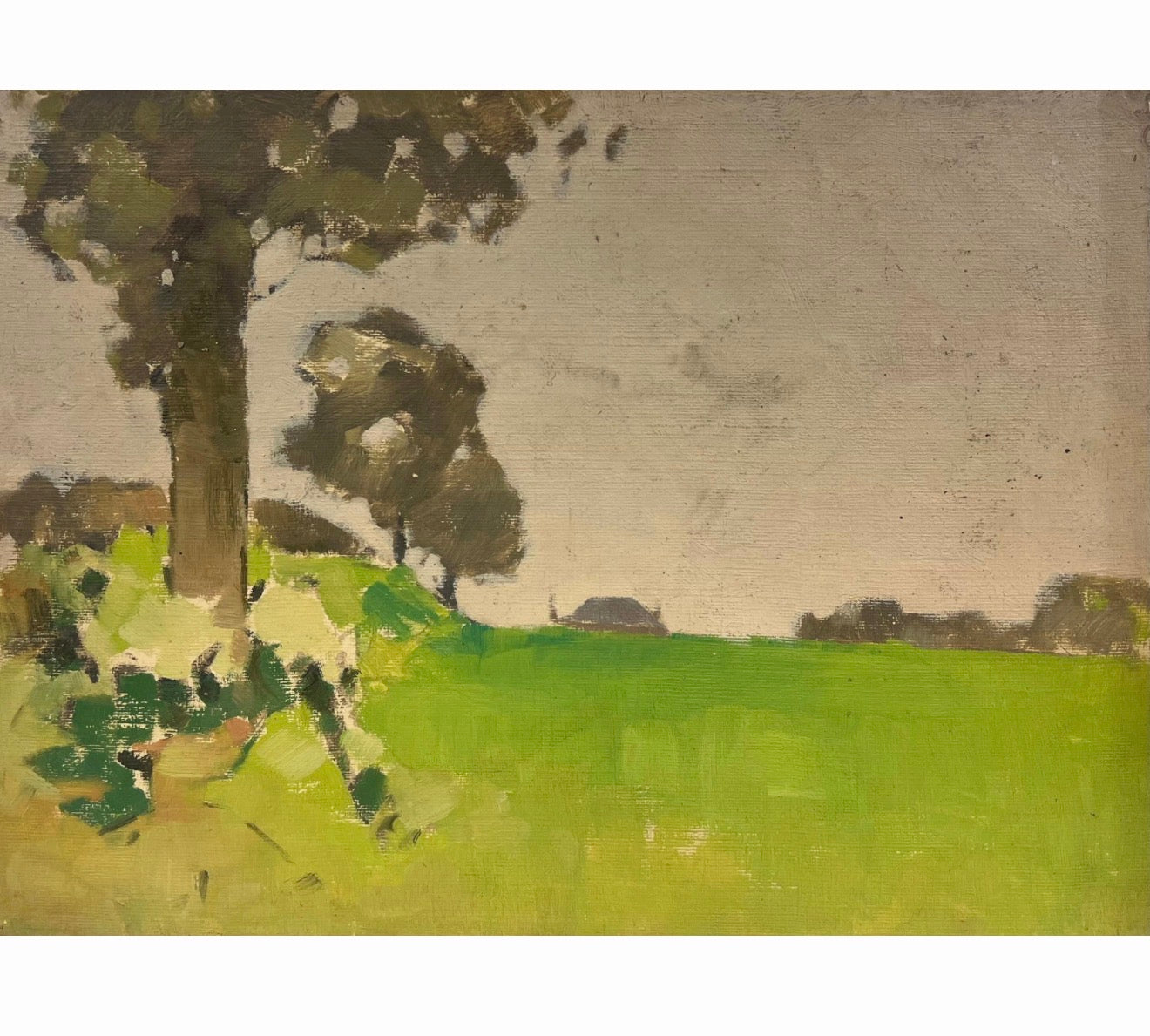 Landscape by Harold Storey - Landscape Oil on Board
