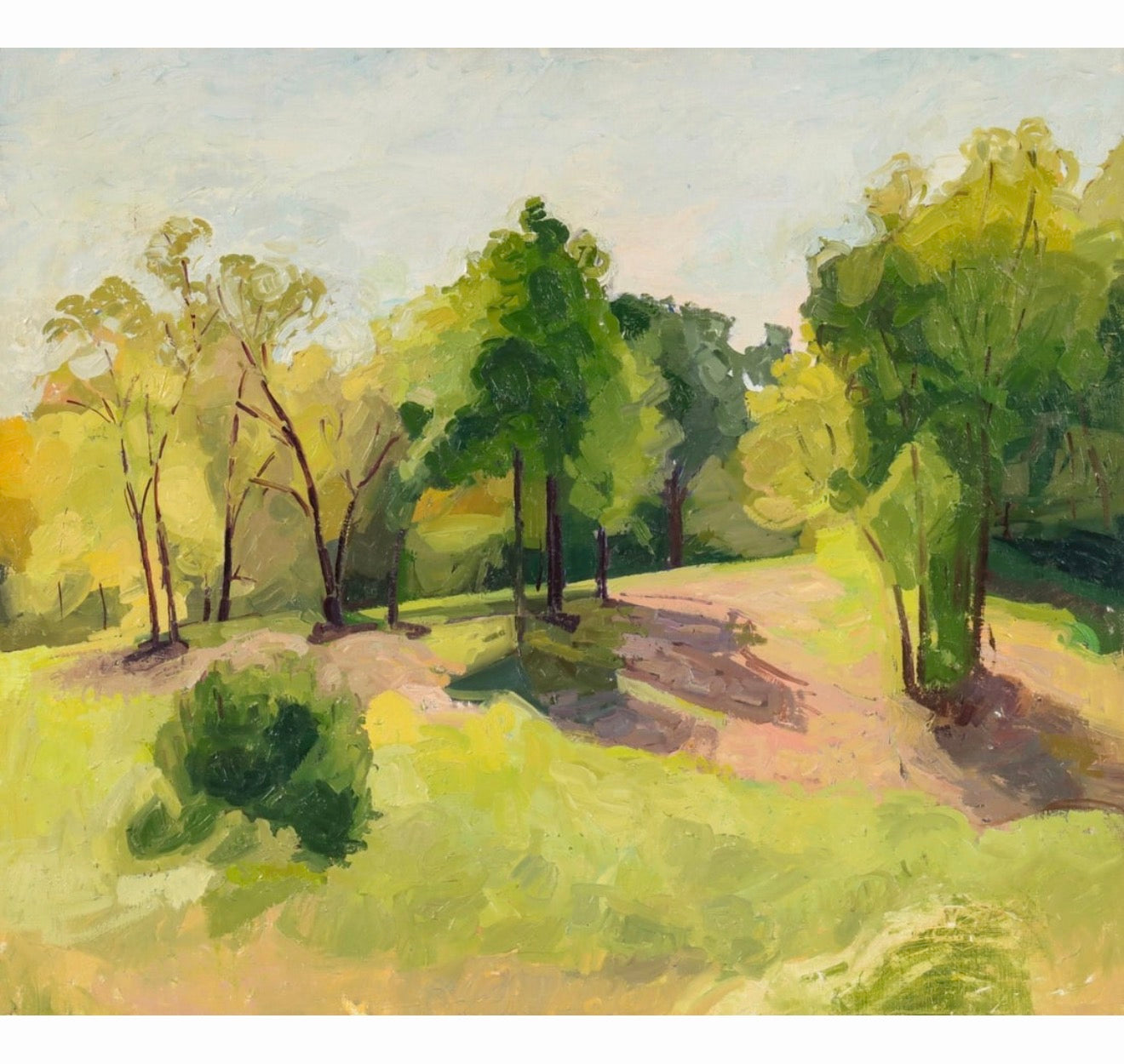 Landscape Artist Gubar - Oil on Canvas