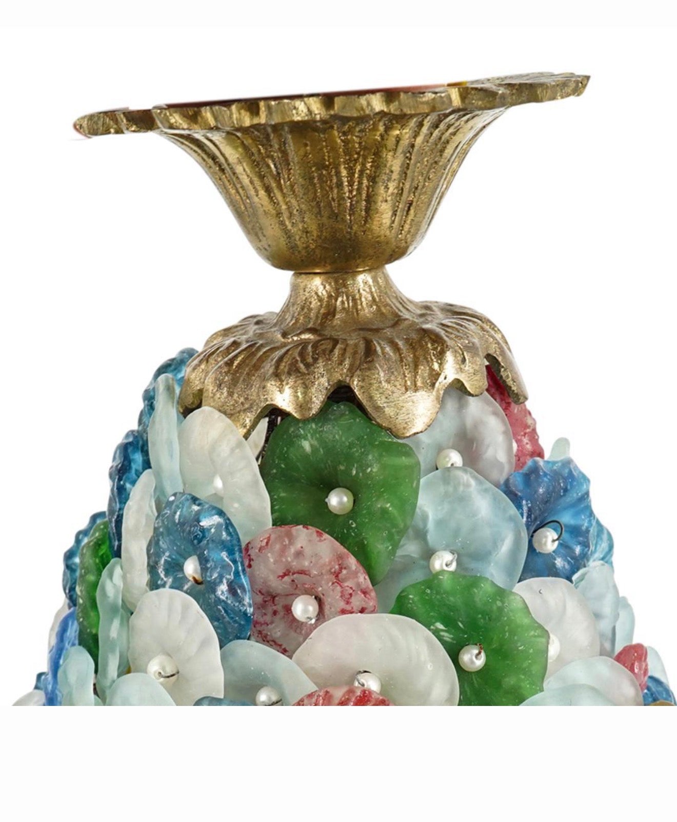 Murano Polychrome Egg Chandelier